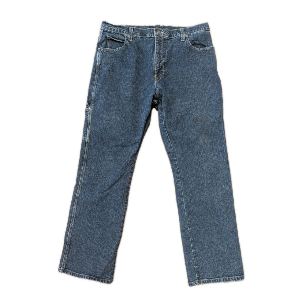 Dickies Jeans 36X34 Dark Wash Carpenter Denim Five Pocket Utility Workwear Skate